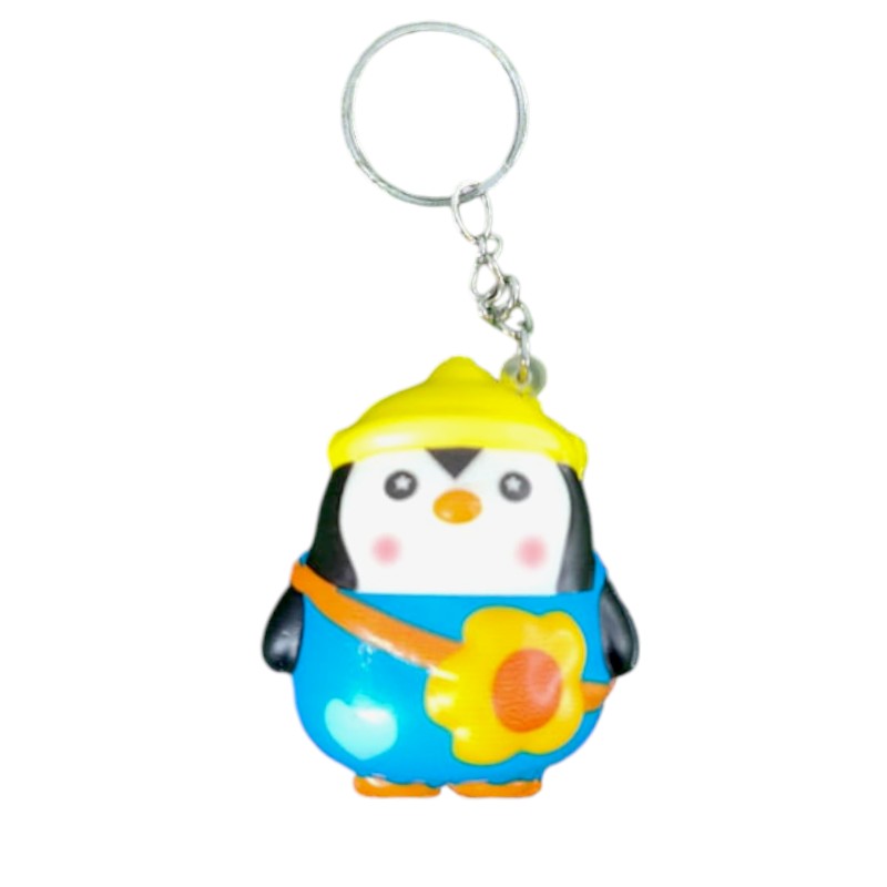 Mini Cosplay Penguin Squishy Keychain