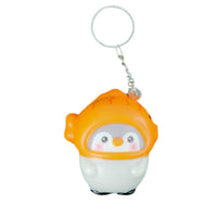 Mini Cosplay Penguin Squishy Keychain