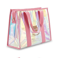 Lovely Bear Holographic Tote Bag