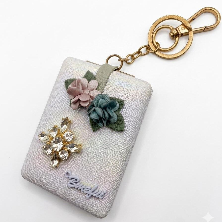 Multi Design Folding Mirror Keychain