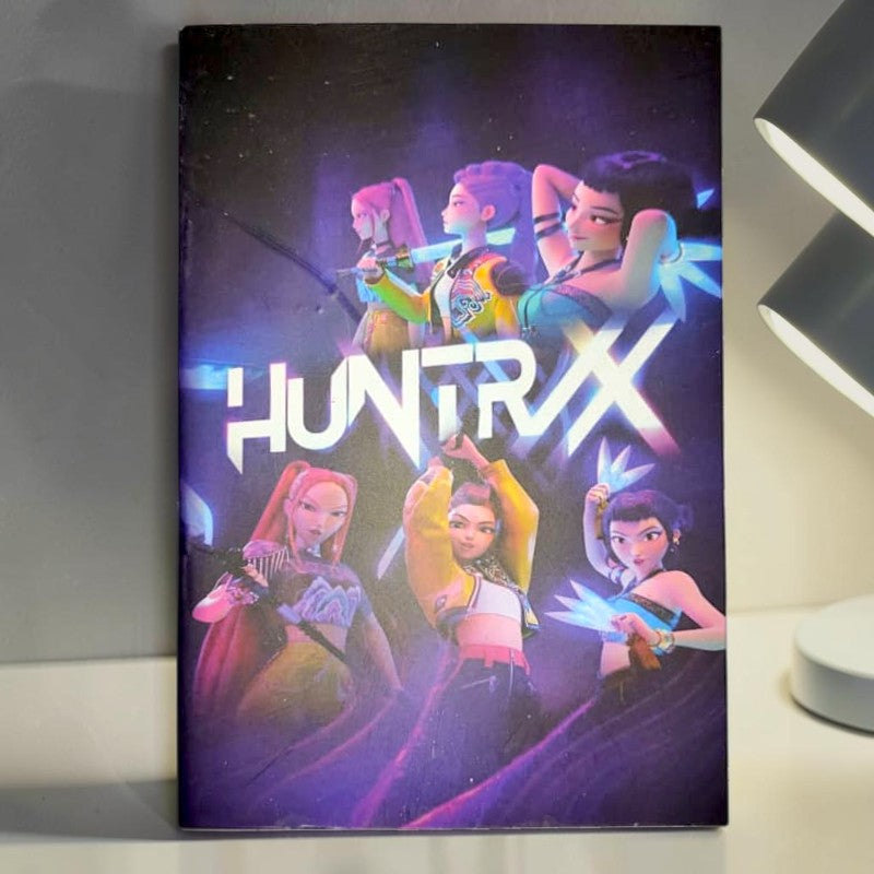 K-Pop Huntrix Neon Strike Notebook