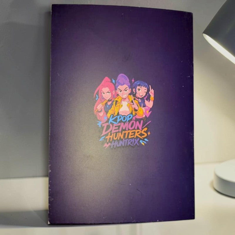 K-Pop Huntrix Neon Strike Notebook