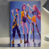 K-Pop Huntrix Neon Strike Notebook