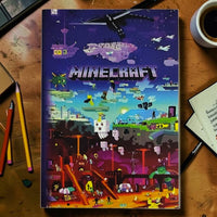 Minecraft World Builder A5 Notebook