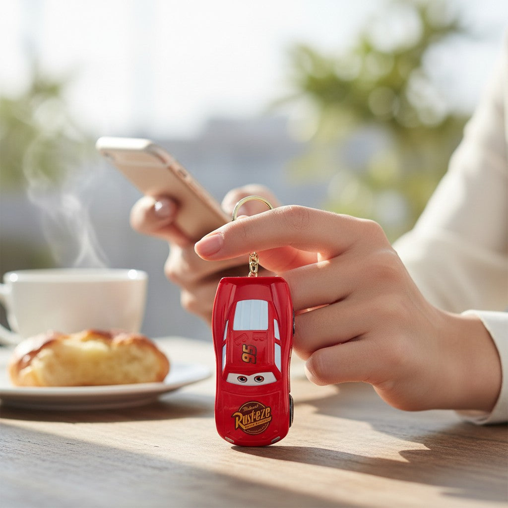Cars Racer Elite Kinetic Keychain