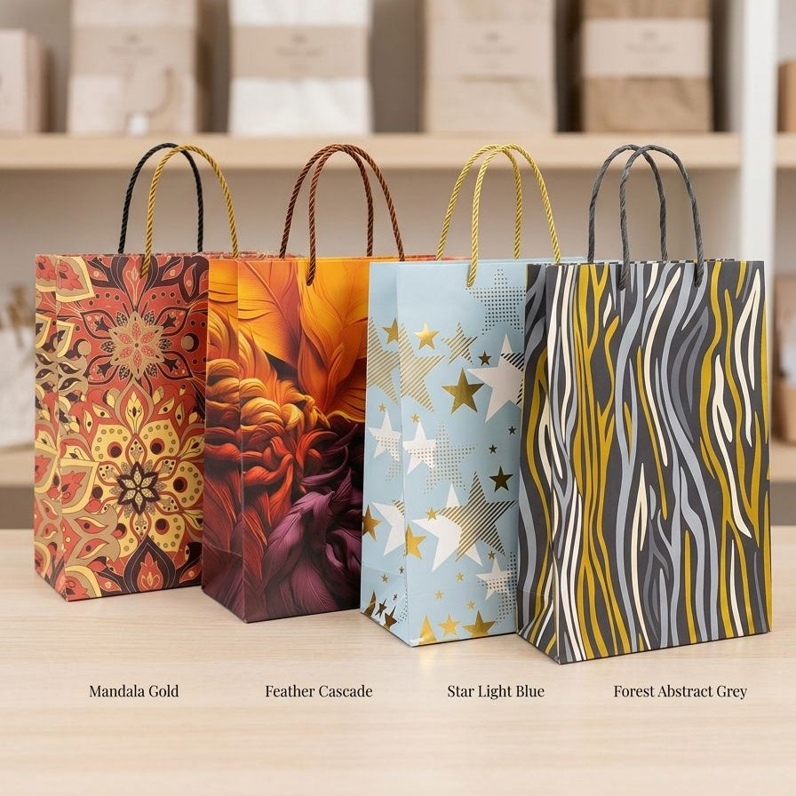 Vibe Check Aesthetic Printed Gift Bag Collection