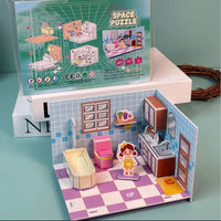 Space Puzzle DIY 3D Miniature Model Kit