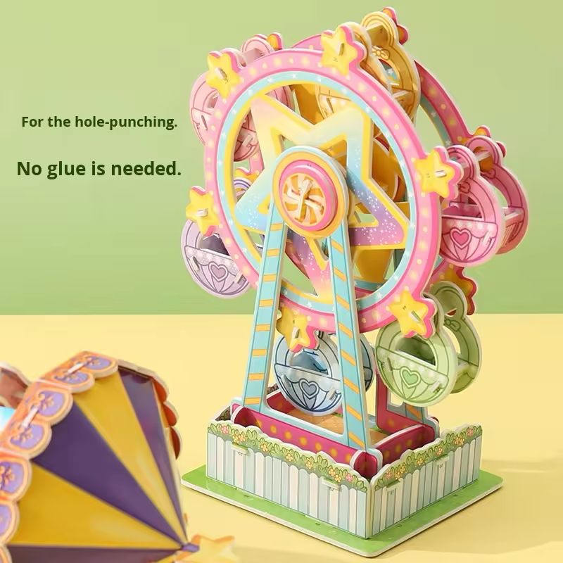 DIY Amusement Park 3D Puzzle Kit