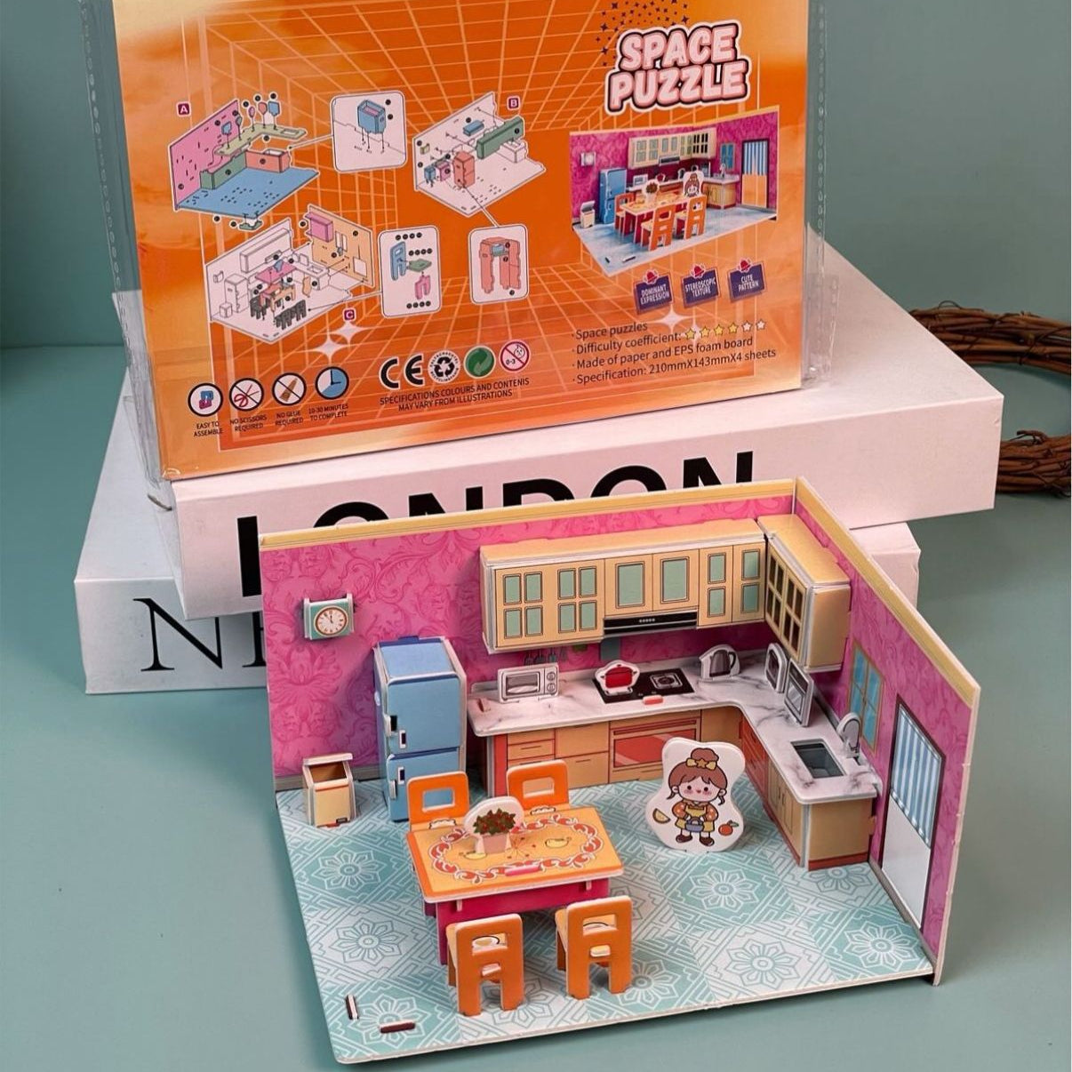 Space Puzzle DIY 3D Miniature Model Kit