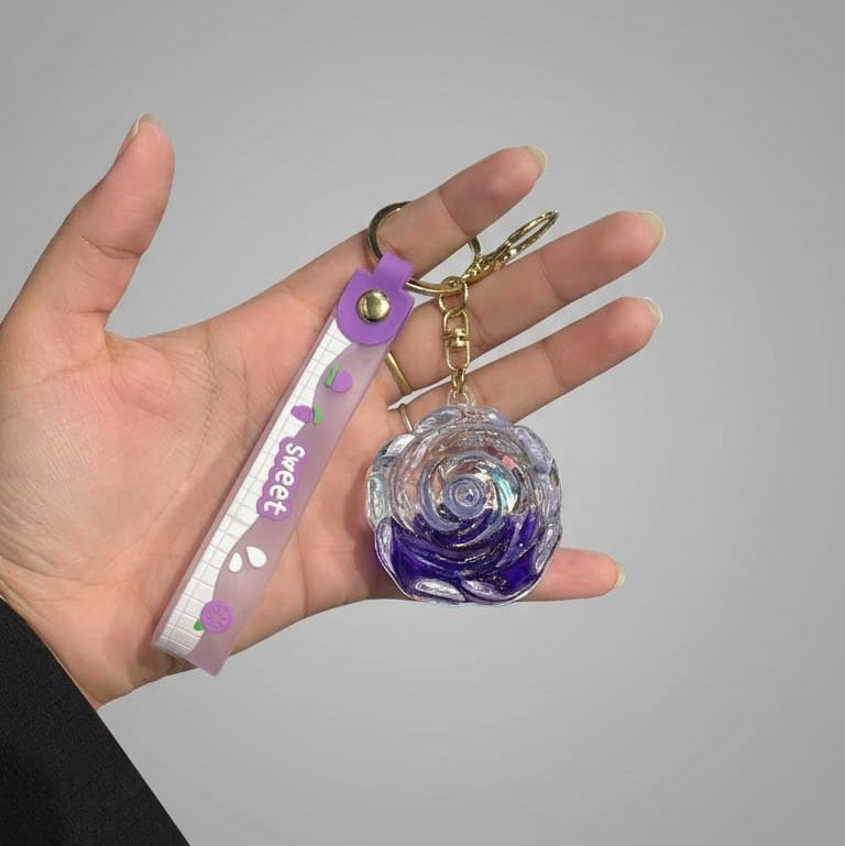 Ocean Bloom Mystery Charm Keychain