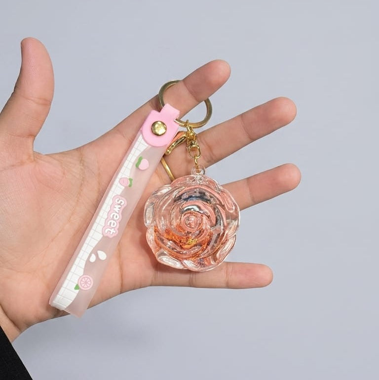 Ocean Bloom Mystery Charm Keychain
