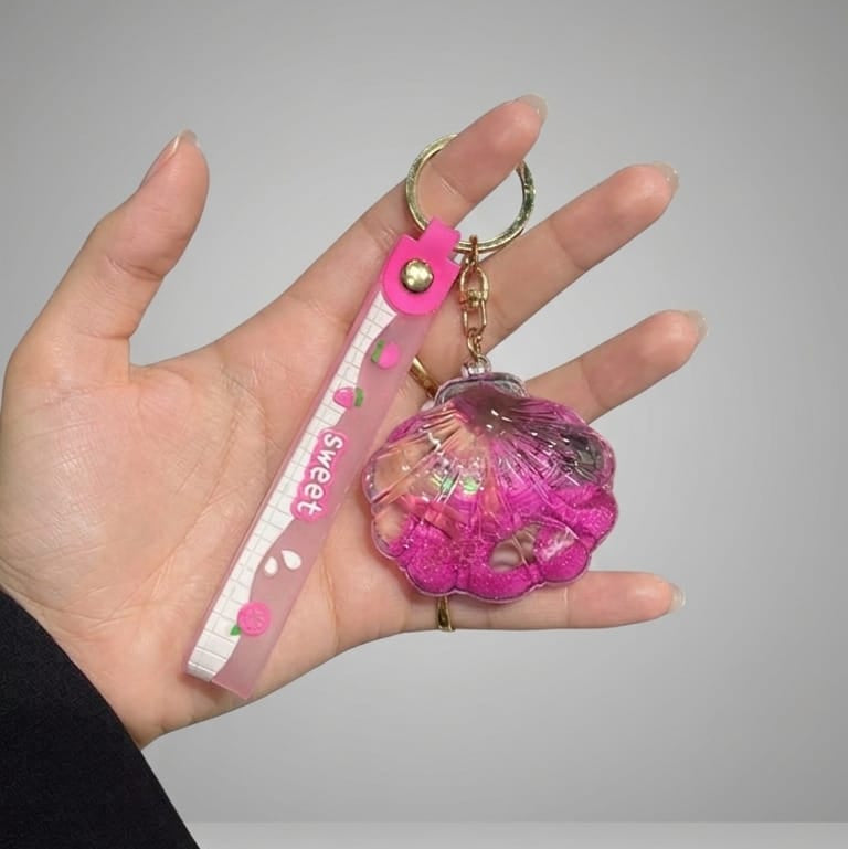 Ocean Bloom Mystery Charm Keychain
