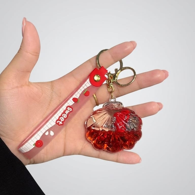 Ocean Bloom Mystery Charm Keychain