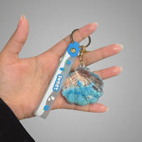 Ocean Bloom Mystery Charm Keychain