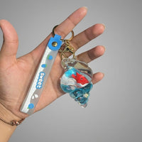 Ocean Bloom Mystery Charm Keychain