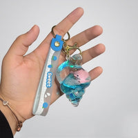 Ocean Bloom Mystery Charm Keychain