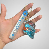 Ocean Bloom Mystery Charm Keychain