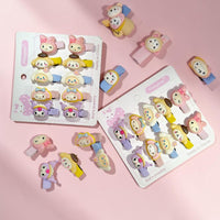 Sanrio Sweetness Pastel Hair Clips (Set of 10)
