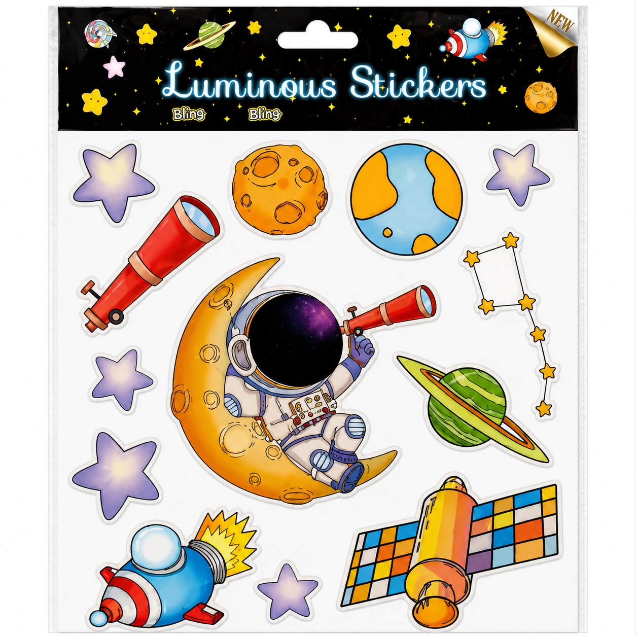 Stardust Luminary GITD Decals