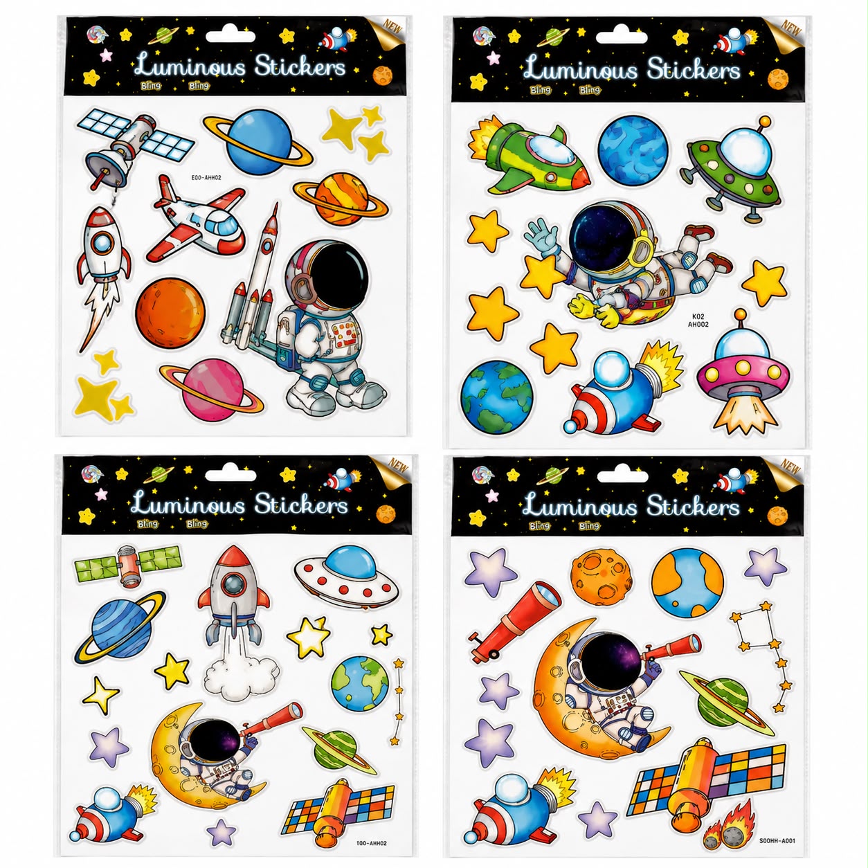 Stardust Luminary GITD Decals