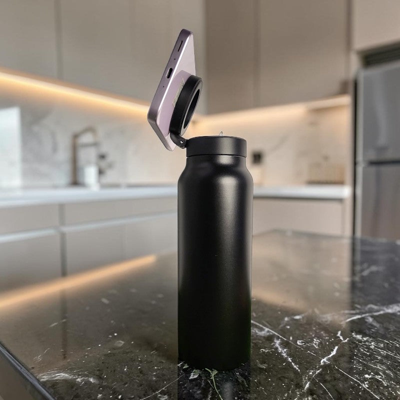 Connect & Quench Magnetic Tripod Insulated Water Bottle (24 oz)