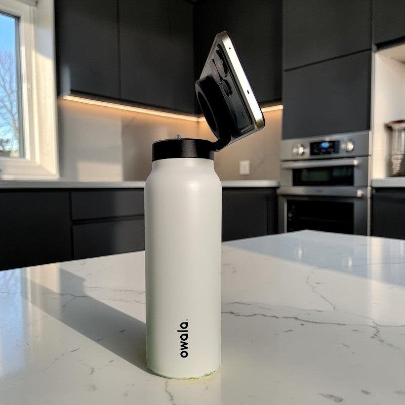 Connect & Quench Magnetic Tripod Insulated Water Bottle (24 oz)