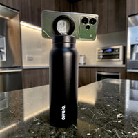 Connect & Quench Magnetic Tripod Insulated Water Bottle (24 oz)