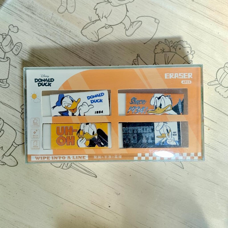 Iconic Anime & DZNY Collector Erasers (Pack of 4)