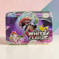 Pokemon TCG Scarlet & Violet White Flare Storage Tin