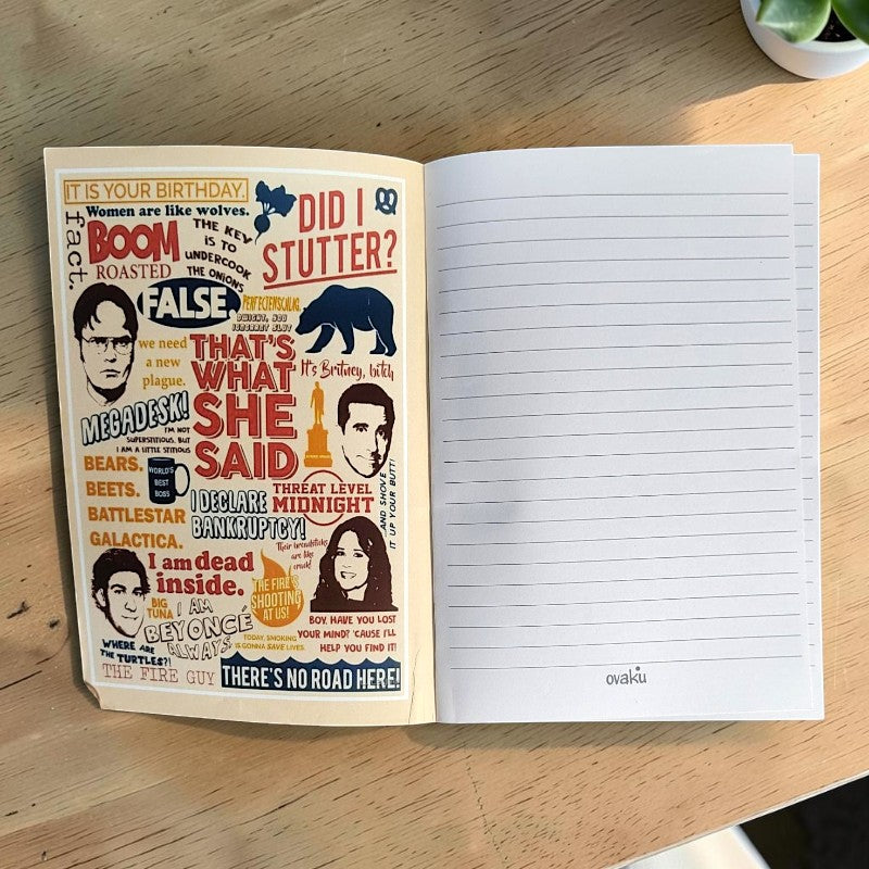 That's What She Said Pop Art A5 Notebook