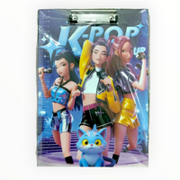 K-Pop Demon Hunters Exam Writing Clipboard
