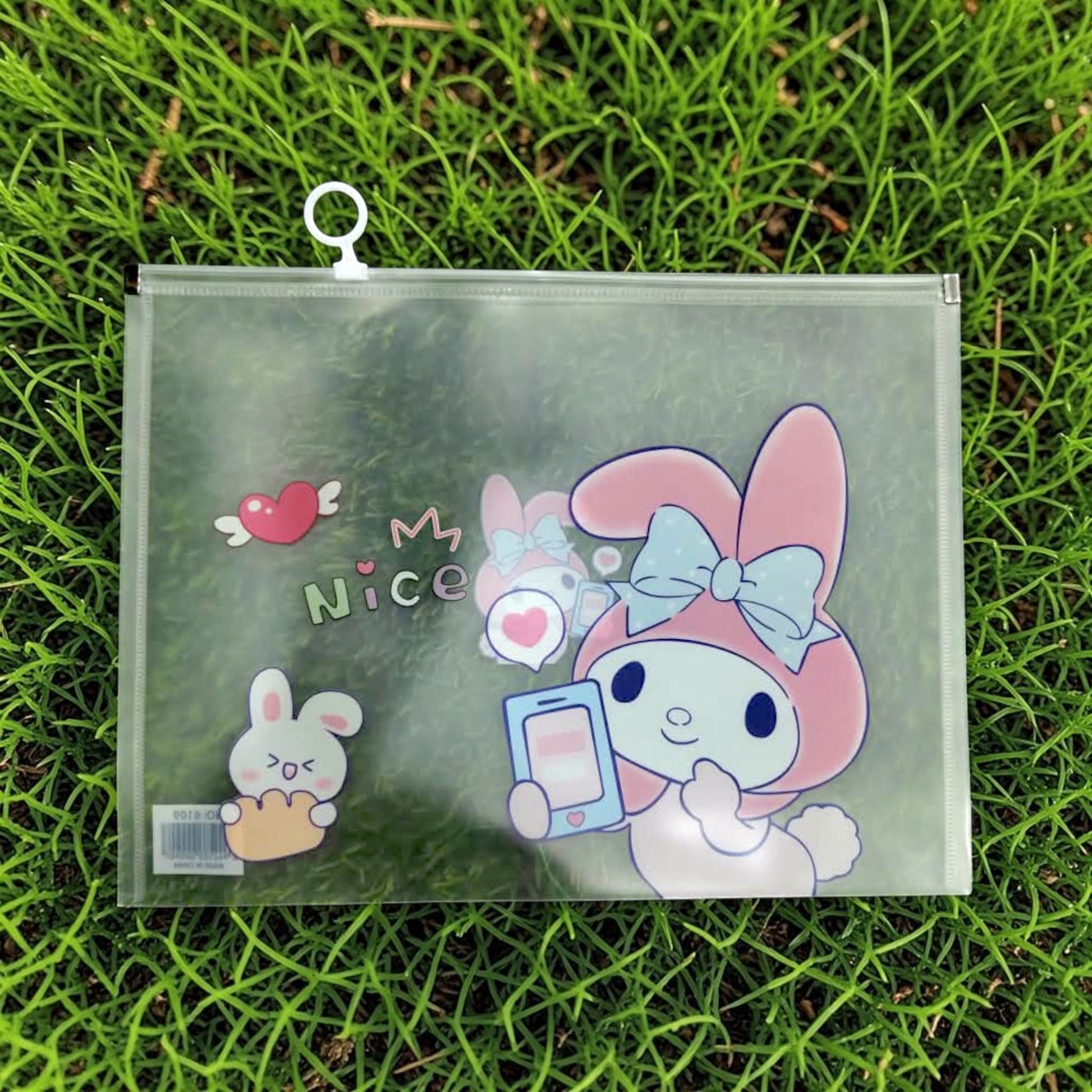 Sanrio Kawaii Waterproof A4 Document Pouch