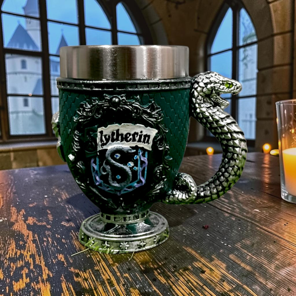Hogwarts Houses Gothic Sculpted Tankard Mugs (600 ml)