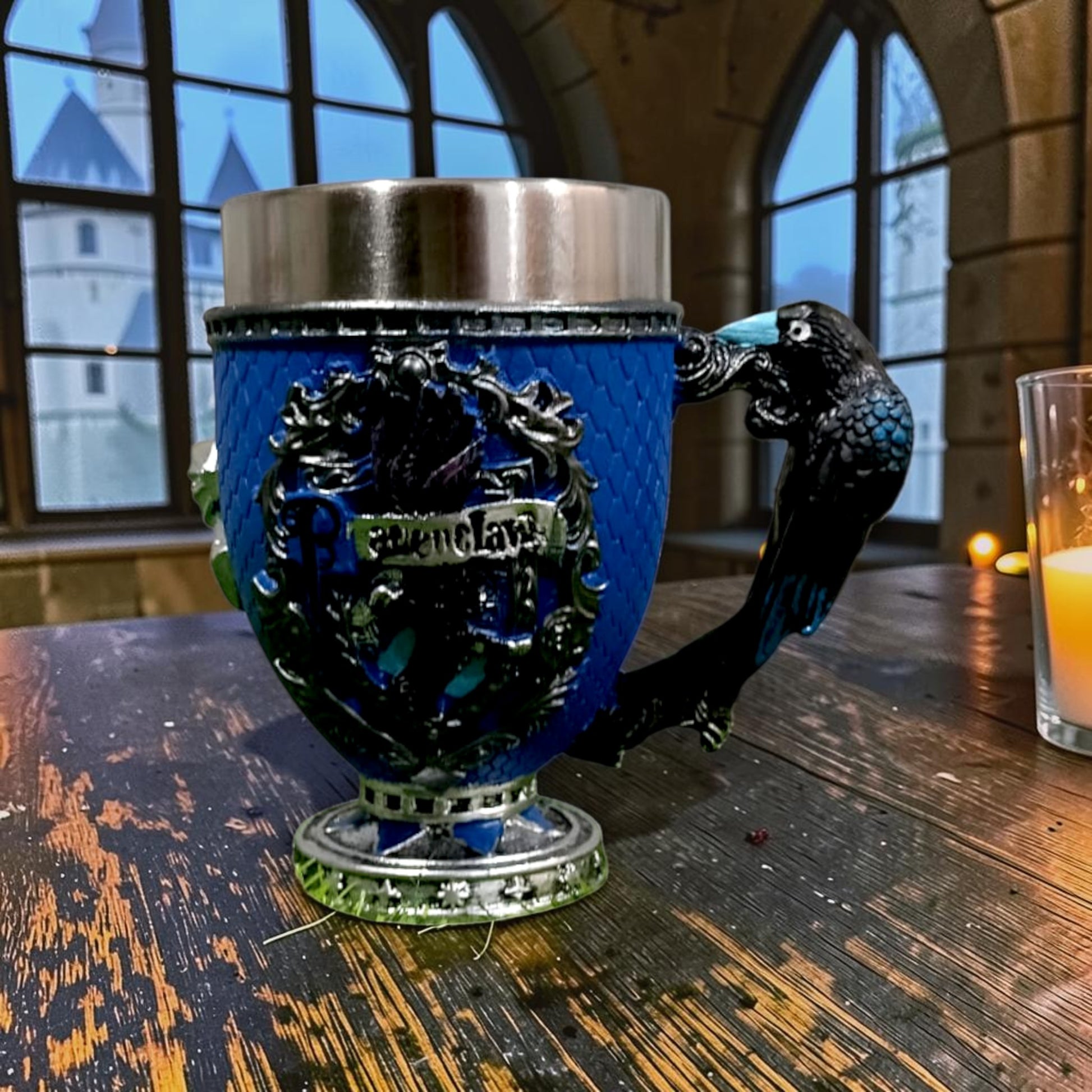 Hogwarts Houses Gothic Sculpted Tankard Mugs (600 ml)