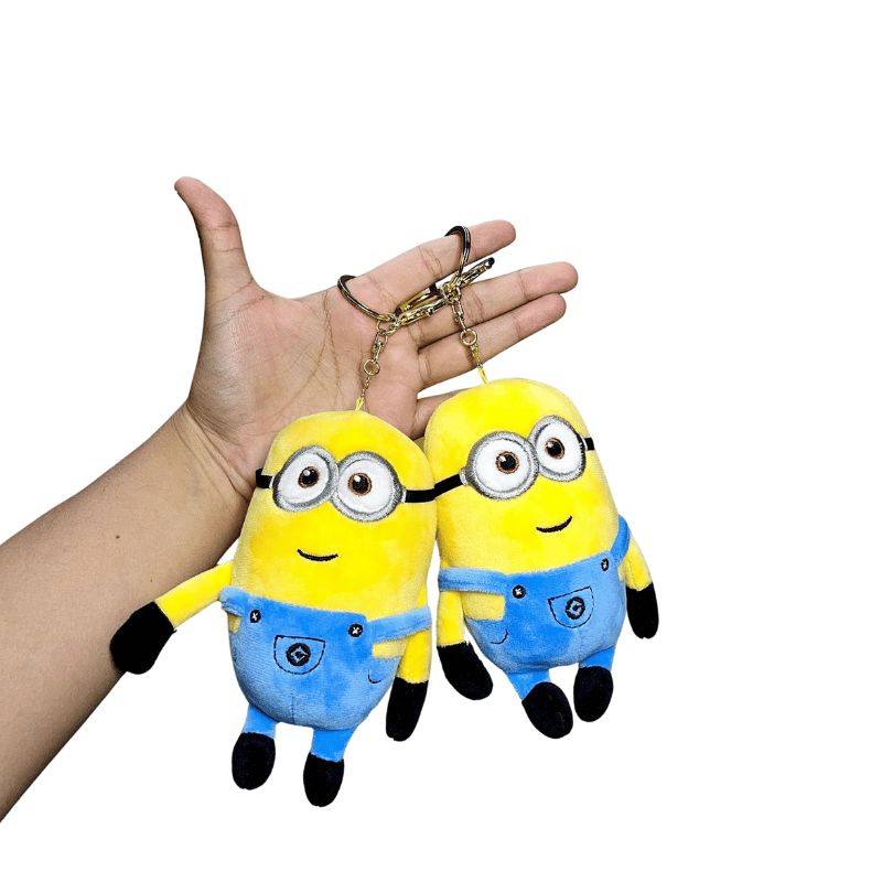 Bob Minion Plush Keychain