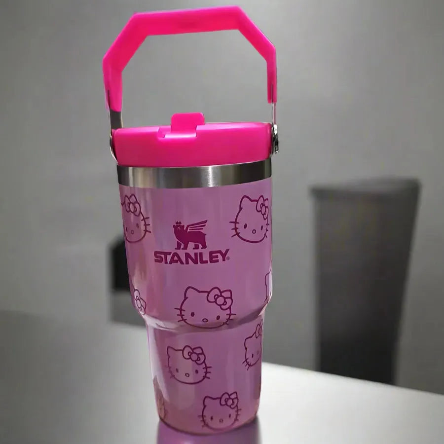 Stanley Hello Kitty Customized Ice Flow Tumblers (20 oz & 30 oz)