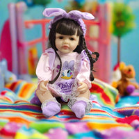 Little Miracle Realistic Silicon Baby Girl Doll (55 cm)