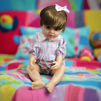 Little Miracle Realistic Silicon Baby Girl Doll (55 cm)