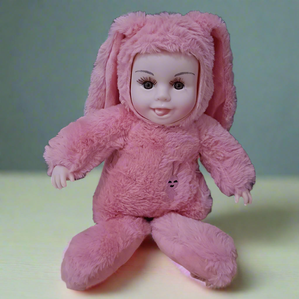 Baby Rabbit Silicon Handmade Doll (40 cm)