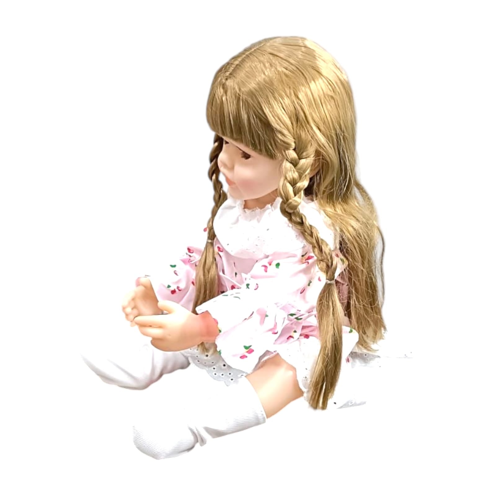 Little Miracle Realistic Silicon Baby Girl Doll (55 cm)