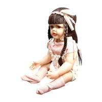 Little Miracle Realistic Silicon Baby Girl Doll (55 cm)