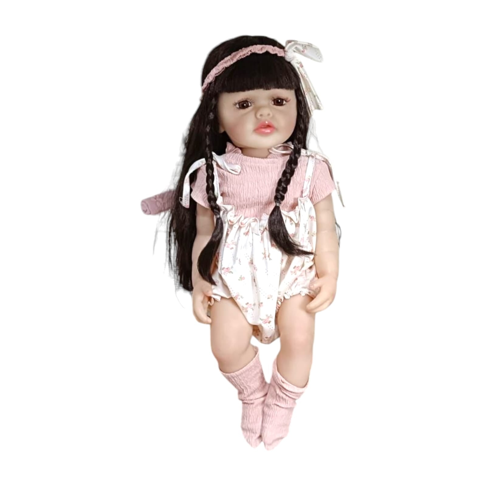 Little Miracle Realistic Silicon Baby Girl Doll (55 cm)