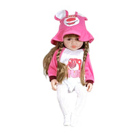 Little Miracle Realistic Silicon Baby Girl Doll (55 cm)