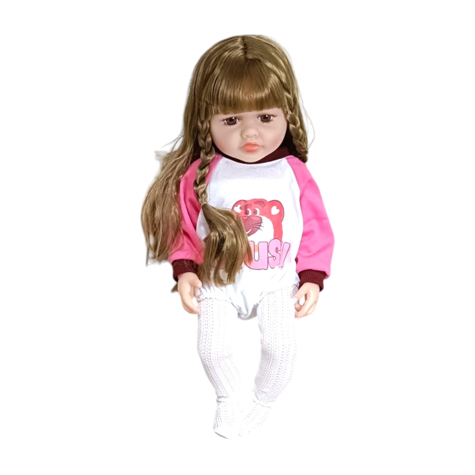 Little Miracle Realistic Silicon Baby Girl Doll (55 cm)