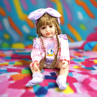 Little Miracle Realistic Silicon Baby Girl Doll (55 cm)