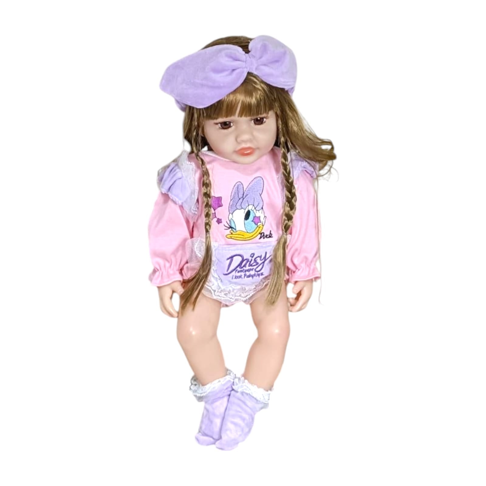 Little Miracle Realistic Silicon Baby Girl Doll (55 cm)