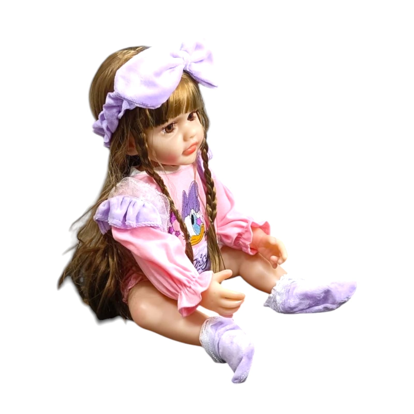 Little Miracle Realistic Silicon Baby Girl Doll (55 cm)