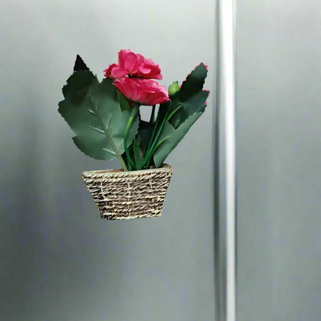 Floral Fusion Fridge Magnet