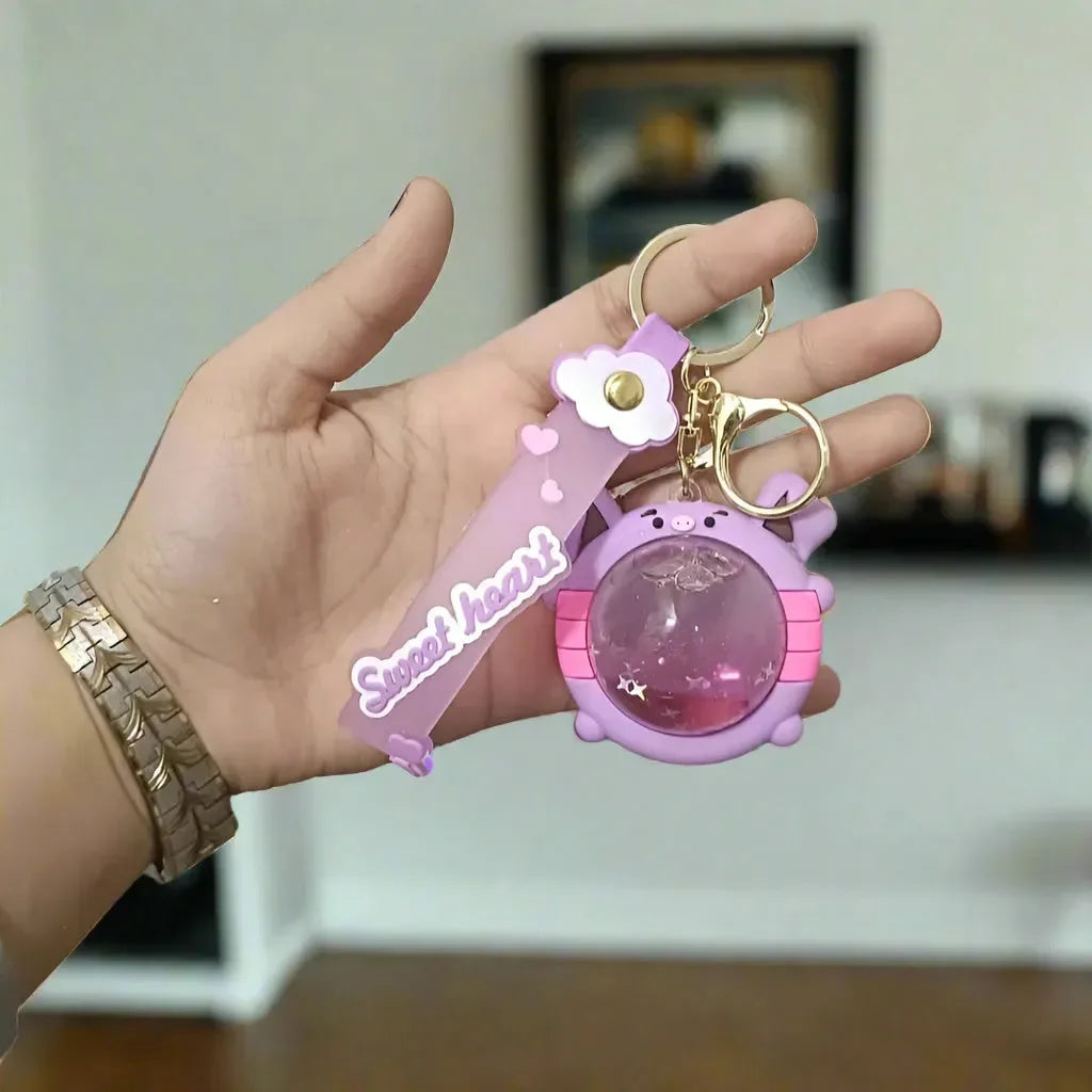 Glitter Critters Liquid Keychain