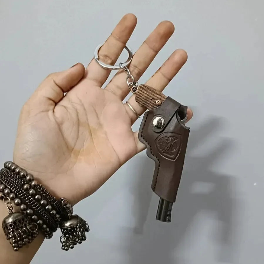 Pocket Miniature Gun Keychain